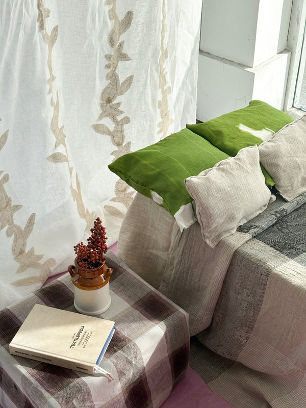 Pascal - European Applique Linen