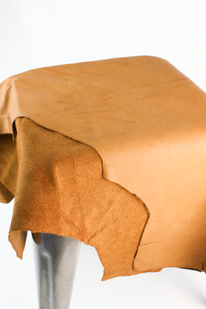 New Zealand Leather Half Hide - Full Grain | Caramel