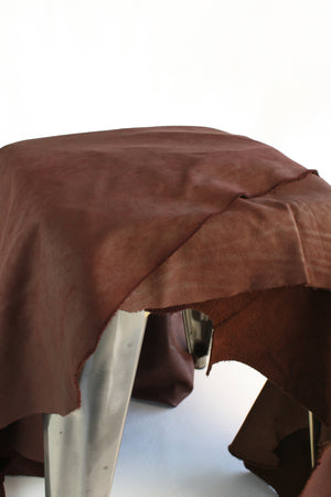 New Zealand Leather Hide - Full Grain | Mocha