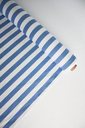 Joshua - Striped Linen | Baby Blue