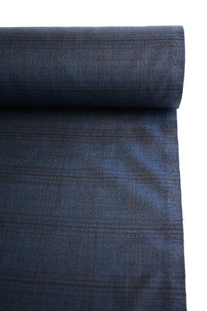 L.V Suiting #5 - Wool Gabardine | Midnight Blue