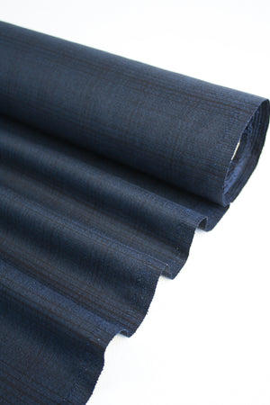 L.V Suiting #5 - Wool Gabardine | Midnight Blue