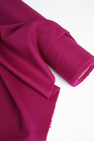 Granita - Pure Wool Gabardine | Magenta