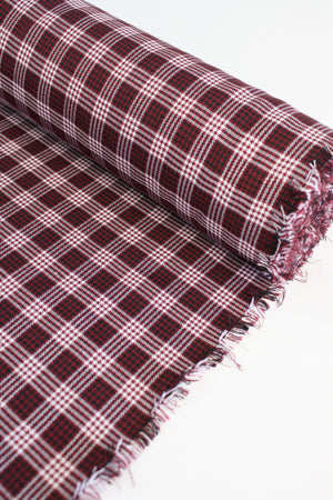 Sloane | Cotton Flannel - Ruby