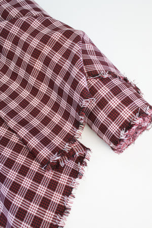 Sloane | Cotton Flannel - Ruby