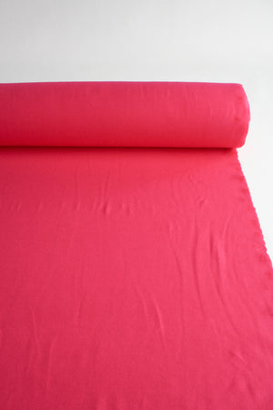 Rigatoni - Italian Four Way Stretch Modal | Cerise