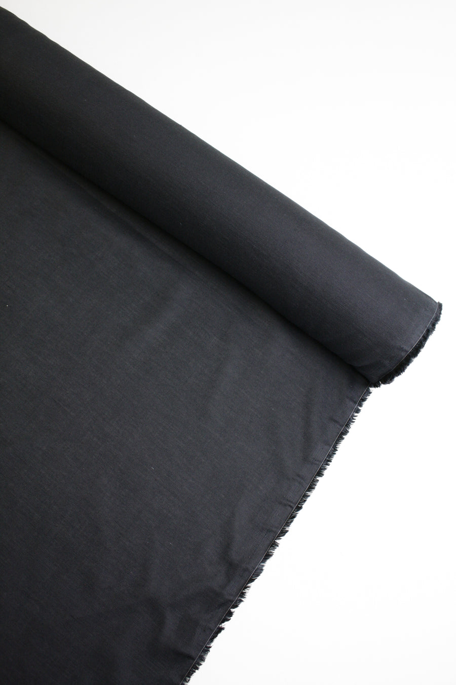 Emi - Slubbed Linen Voile | Midnight #7