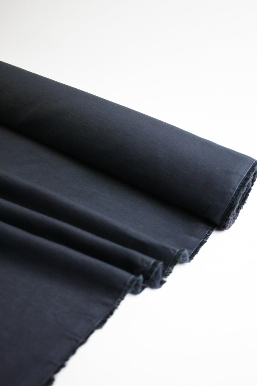 Emi - Slubbed Linen Voile | Midnight #7