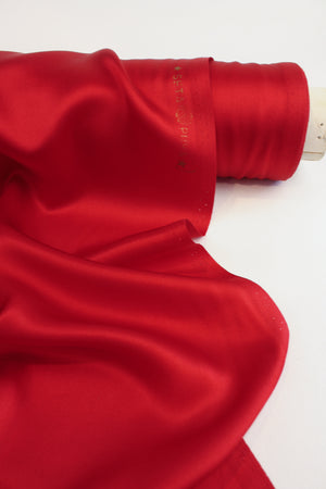 Italian Silk Satin | Chilli