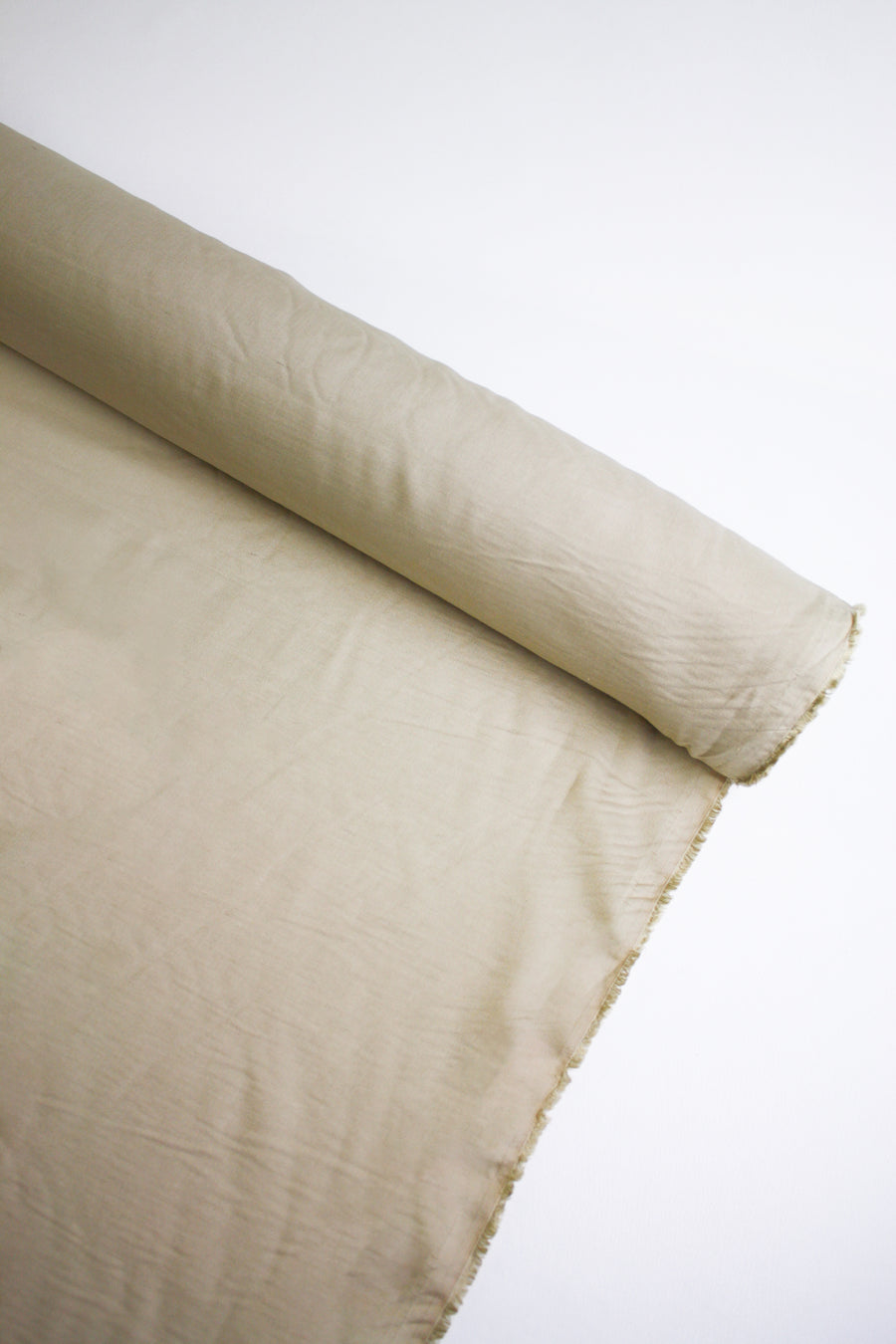 Emi - Slubbed Linen Voile | Alabaster #1