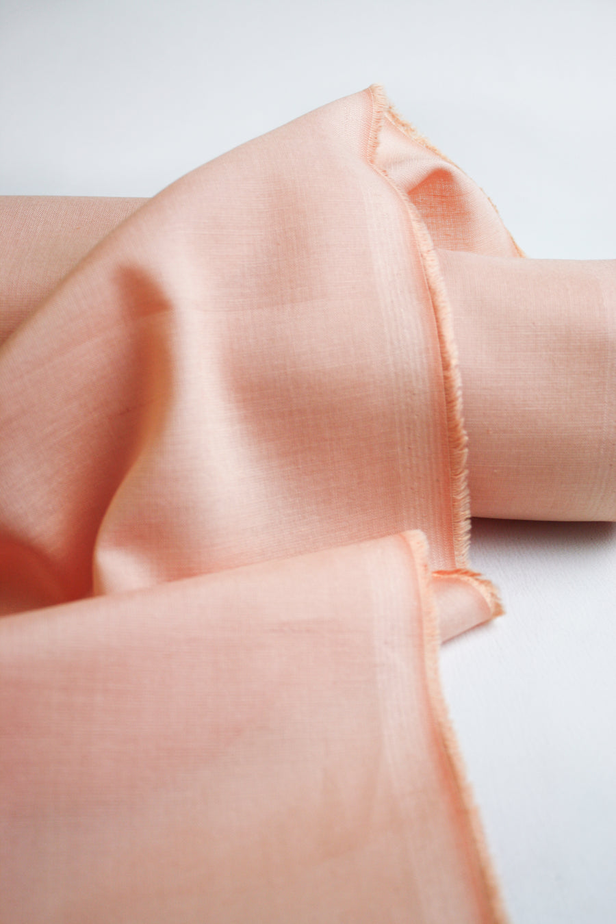 Emi - Slubbed Linen Voile | Rose #3