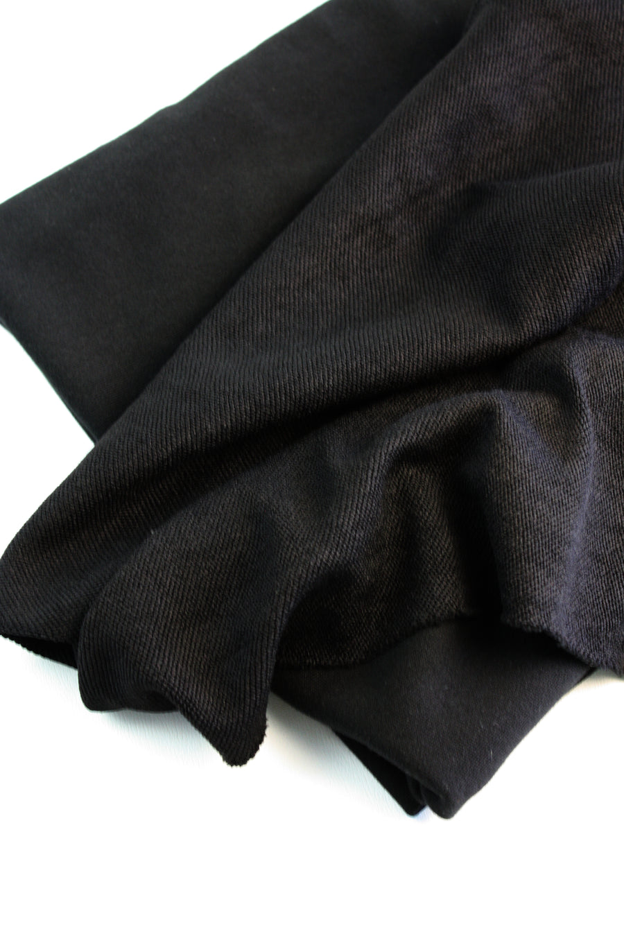 French Terry Sweatshirting | Black