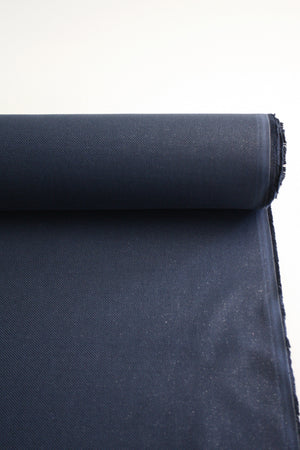 Roberto - Lurex Linen Twill | Midnight