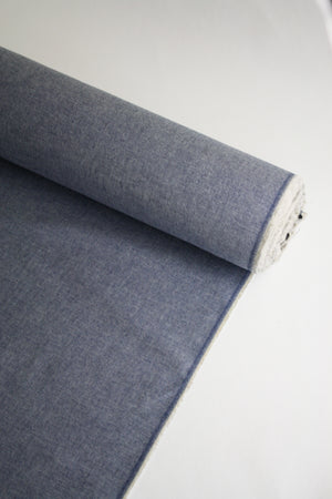 Anderson Cotton Chambray | Concrete