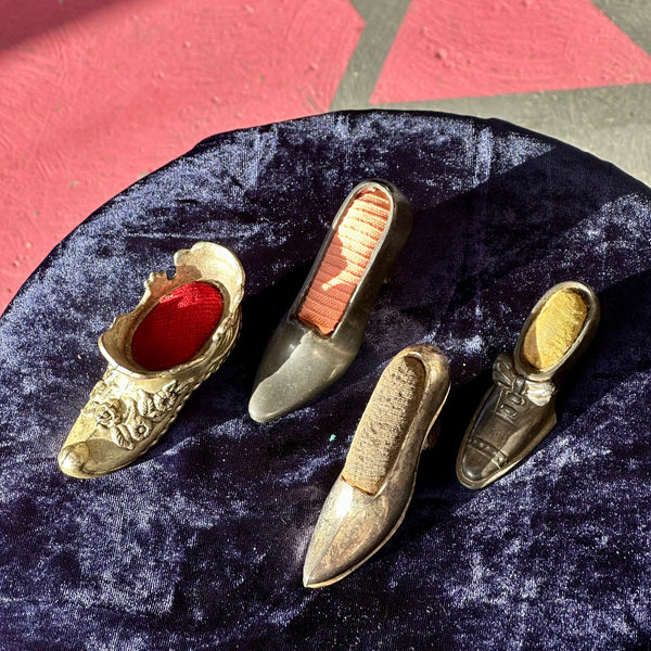 Japanese-Made Shoe Pincushions
