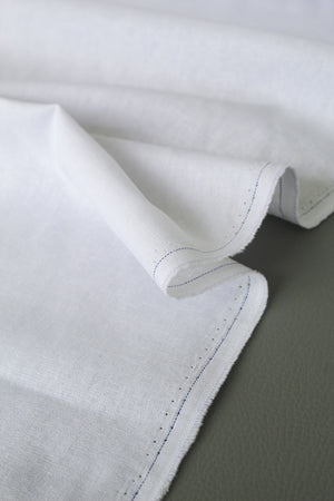 Manzoni - Heavy Weight Linen | True White (LAST CUT - 1.8M)