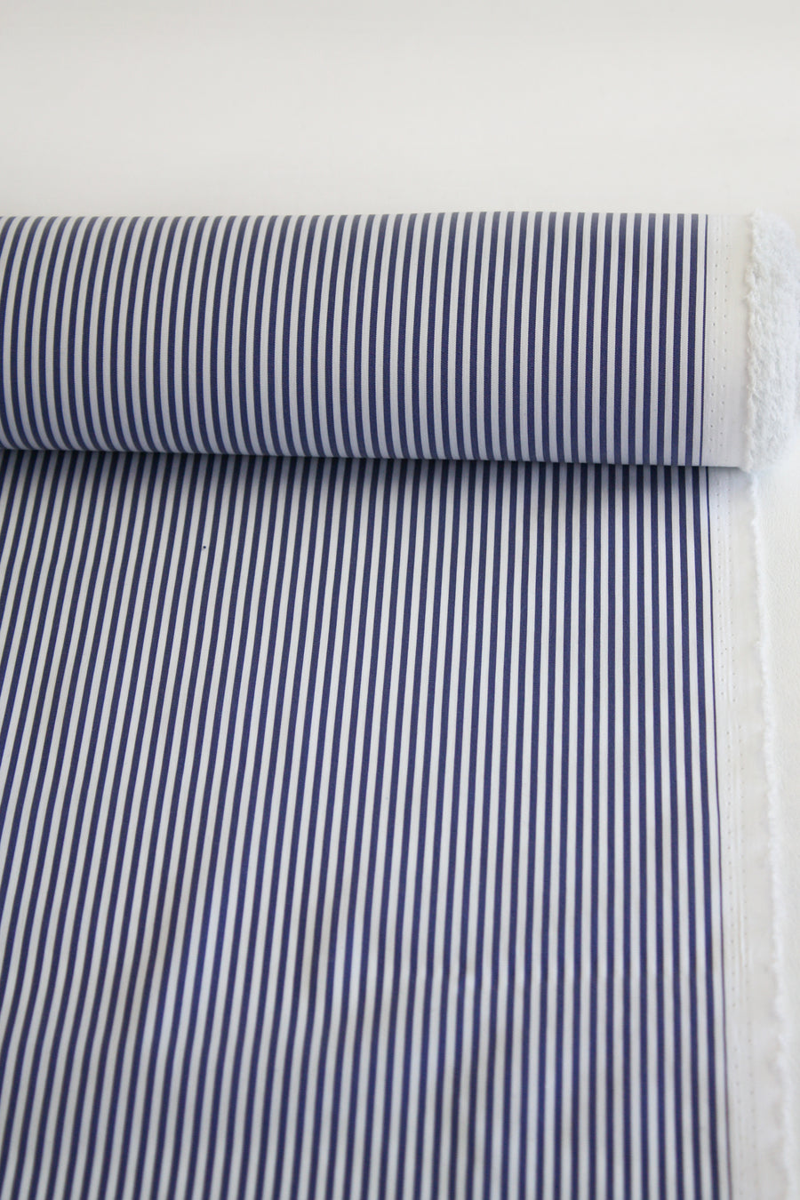 Eddie - Cotton Stretch Shirting | Indigo