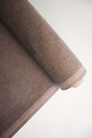 Castaway - Italian Basketweave Brushed  Cotton | Dusk