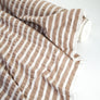 Stevie - Seersucker Cotton Stripe | Clay Remnant (2M)