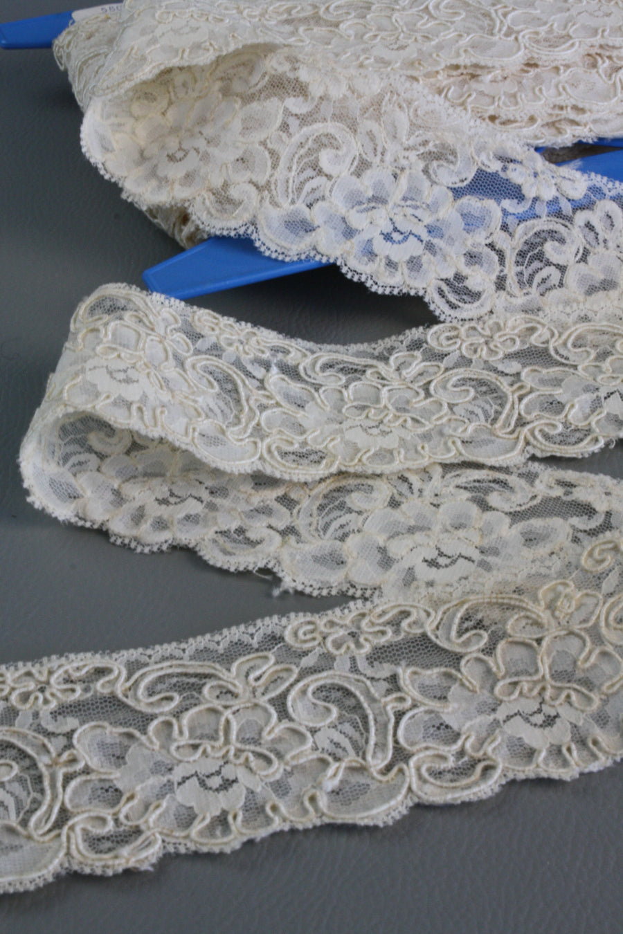 #52 Archival Corded Lace - 6.5cm | Cream