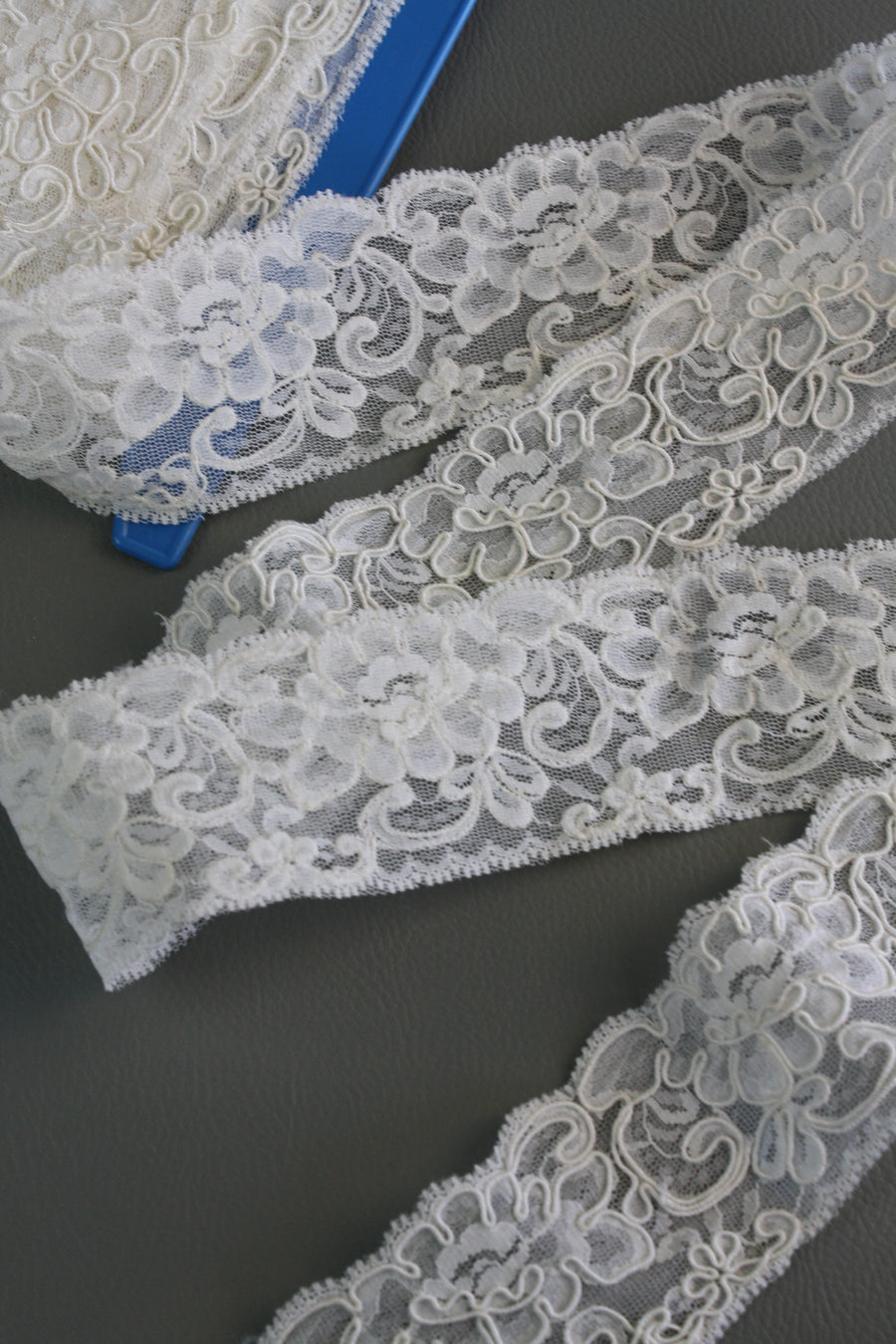 #51 Archival Corded Lace - 6cm | Off White