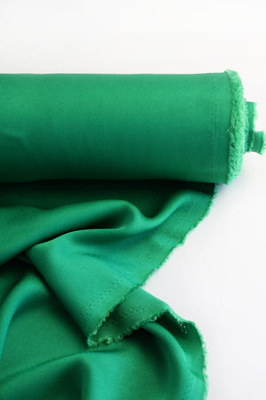 Satin Back Crepe | Emerald #9