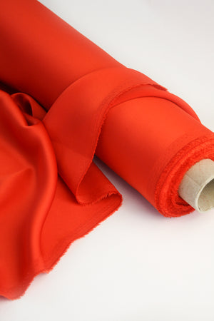 Satin Back Crepe | Tangerine #5