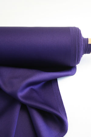 Satin Back Crepe | Grape #17