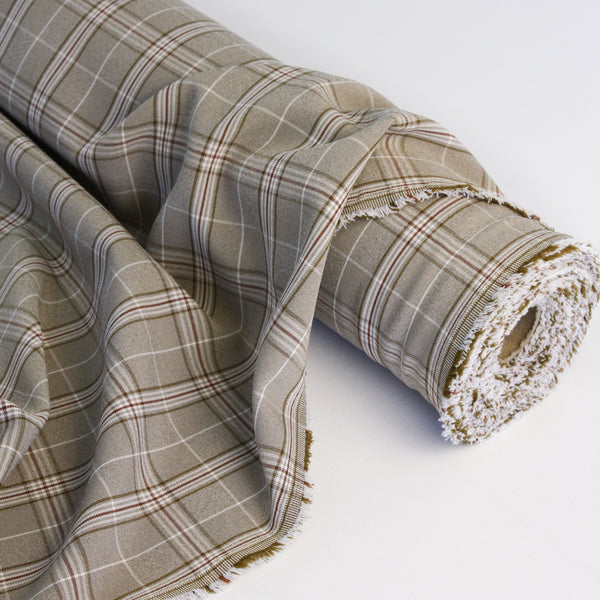 Housten - Warp Stretch Suiting | Cocoa (LAST CUT - 1.7M)