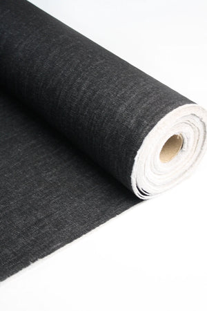 Kaihara #300 - Japanese Stretch Denim | Washed Black