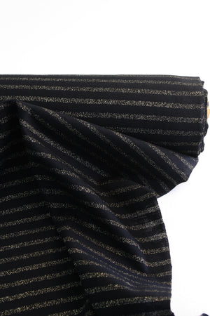 Gianna - Lurex Stripe | Abyss