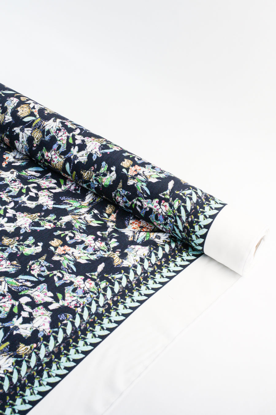 Reid - Printed Viscose | Midnight (LAST CUT - 1.5M)