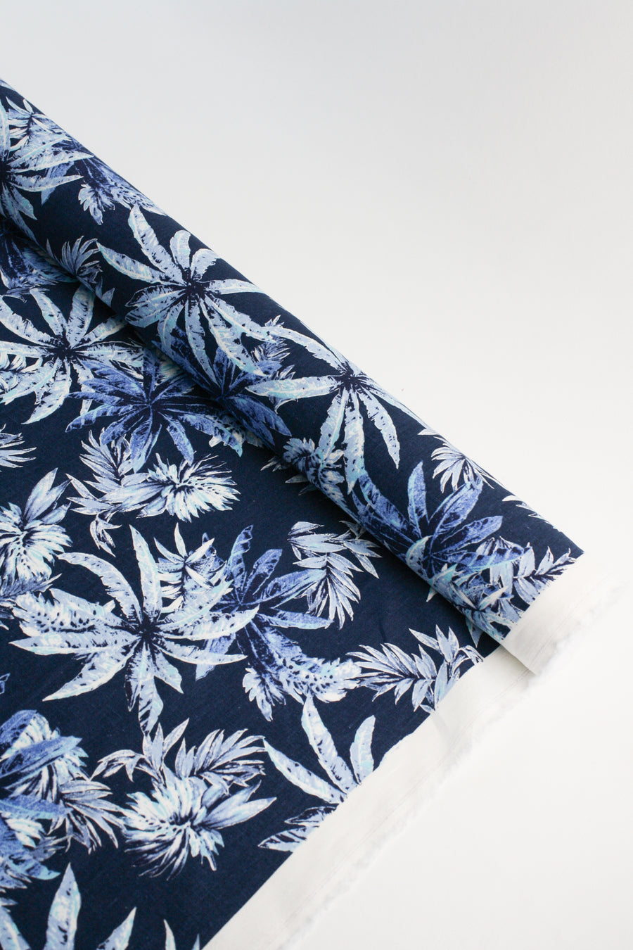 Leonardo - Printed Linen | Electric