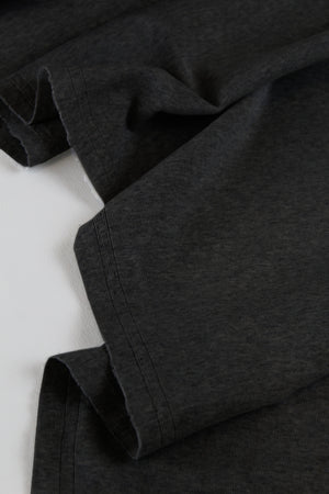 Cotton Rib Knit | Graphite