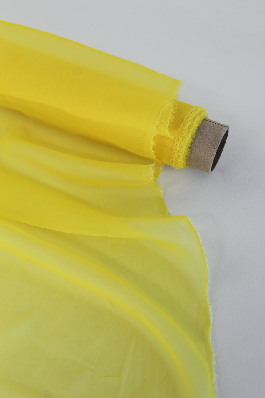 Italian Silk Georgette | Daffodil (LAST CUT - 1.5M)