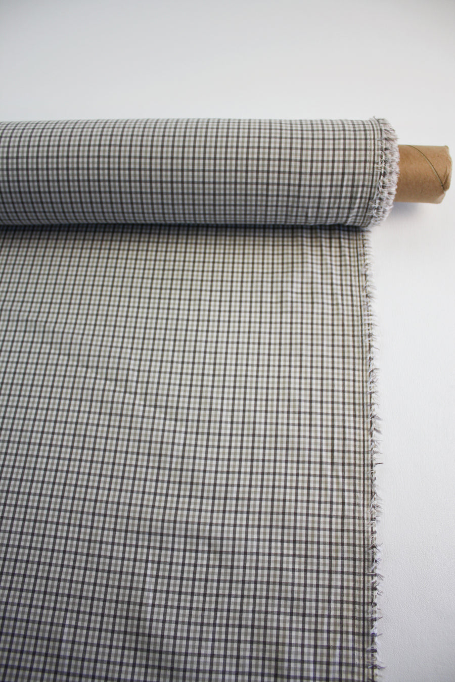 Arthur - Yarn Dyed Gingham | Pebble