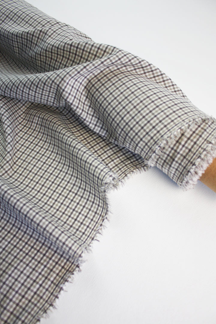 Arthur - Yarn Dyed Gingham | Pebble