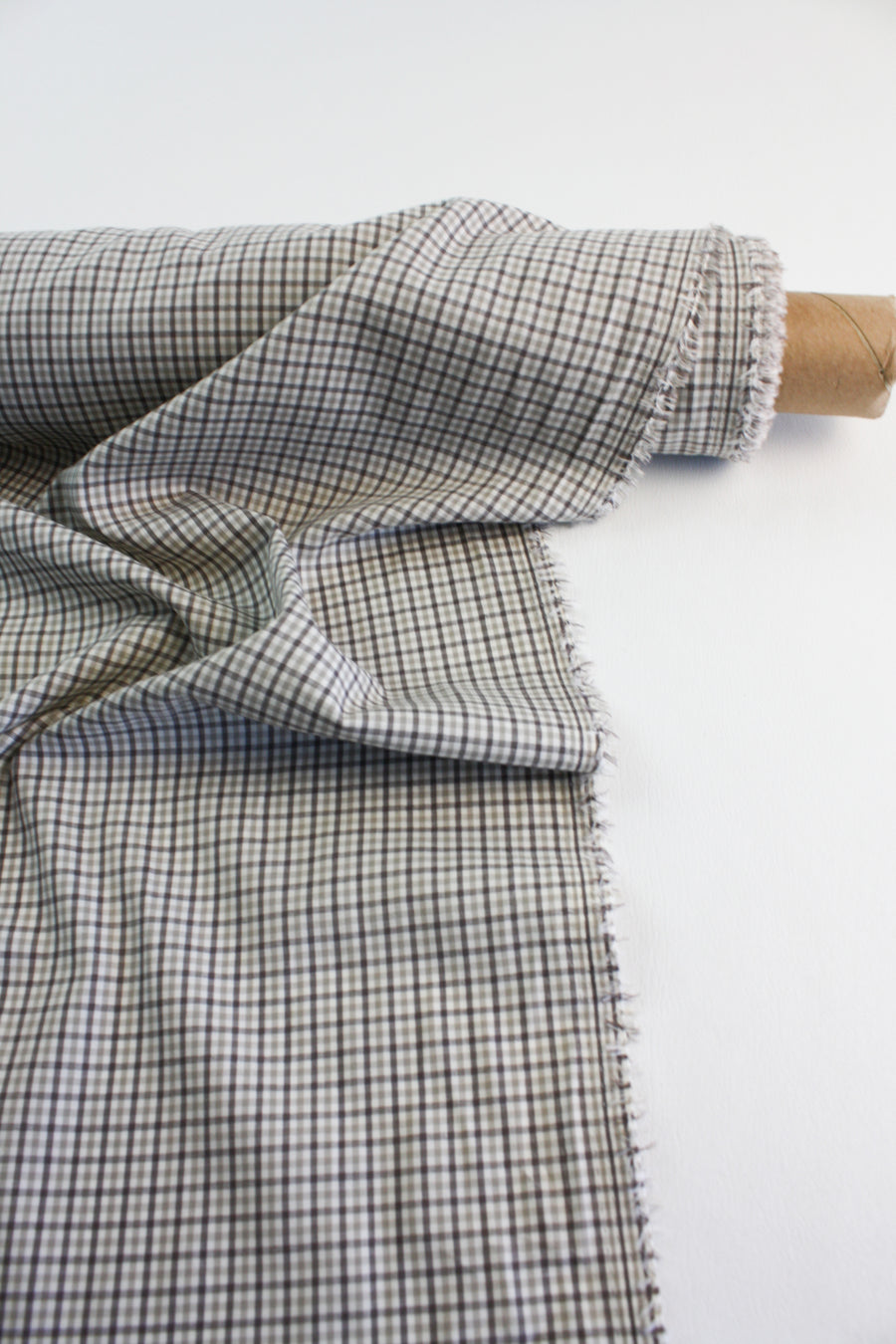 Arthur - Yarn Dyed Gingham | Pebble