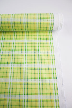 Imogen - Cotton Poplin | Lime Spritz