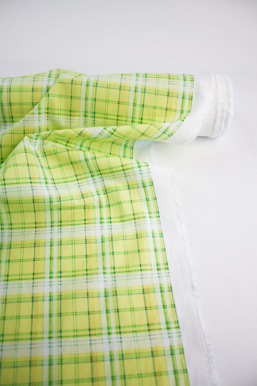 Imogen - Cotton Poplin | Lime Spritz