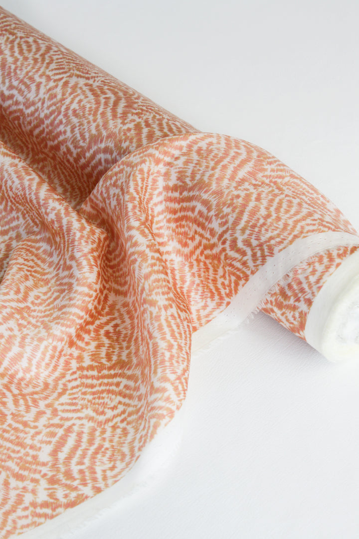 Viennese - Italian Silk Twill | Peach (LAST CUT - 1M)