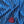 Arai - Printed Viscose | Blue (LAST CUT - 3.3M)
