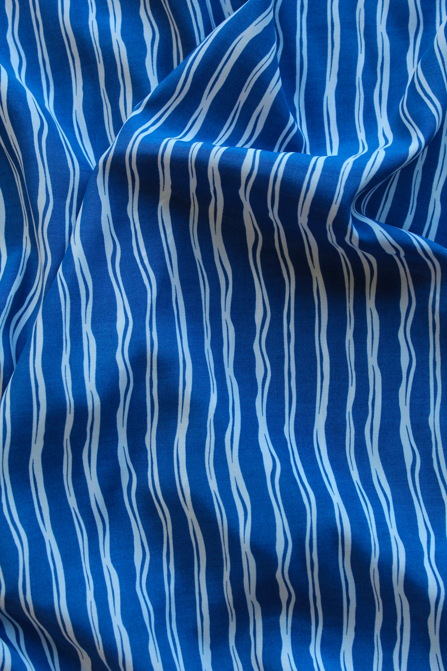 Arai - Printed Viscose | Blue (LAST CUT - 3.3M)