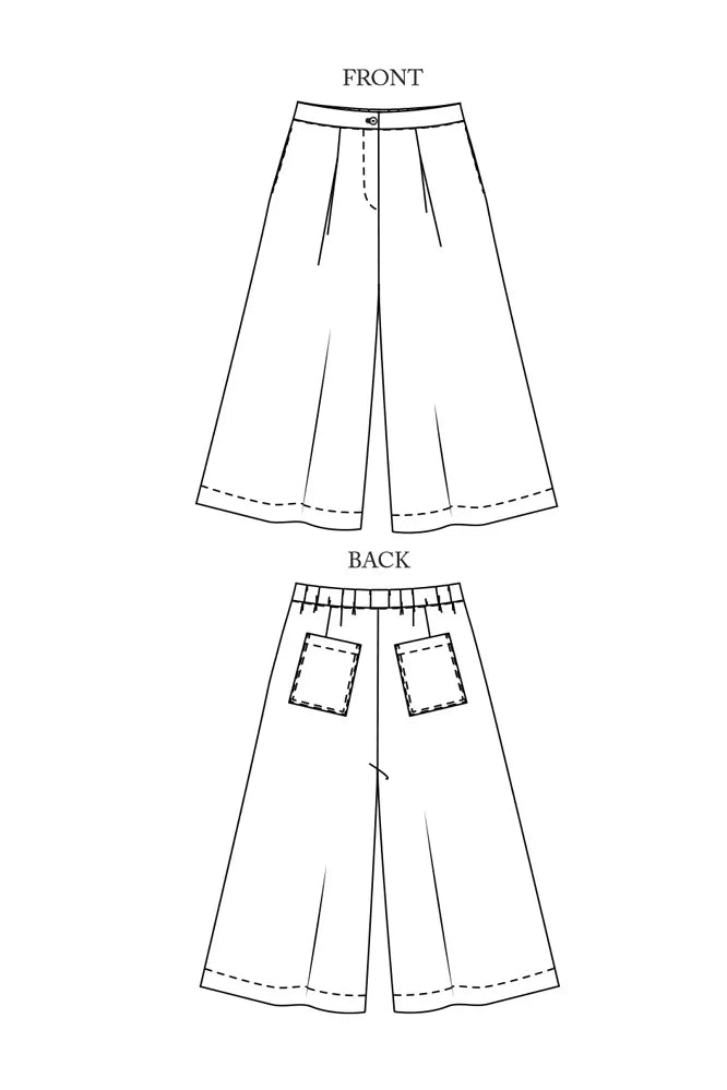 The Juno Trouser - Trouser Pattern (Size 6-18)