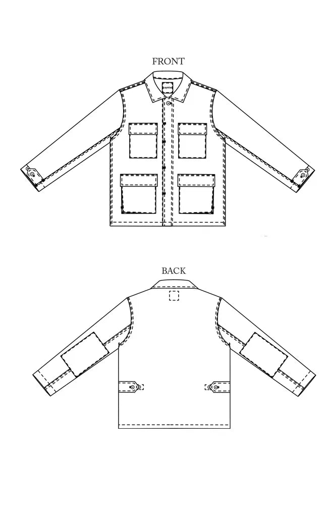 Paynter - Jacket Pattern XS-XXL