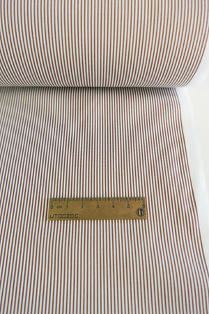 Madeline - Japanese Cotton Shirting | Hazelnut