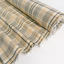 Eleanor - Yarn Dyed Linen Check | Sand (LAST CUT - 1.7M)