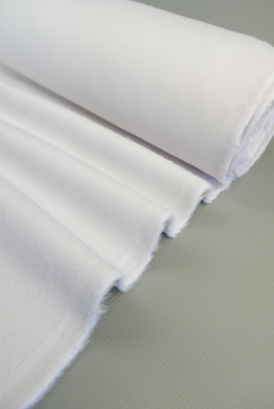 Yuki - Wool Cashmere Coating | Snow