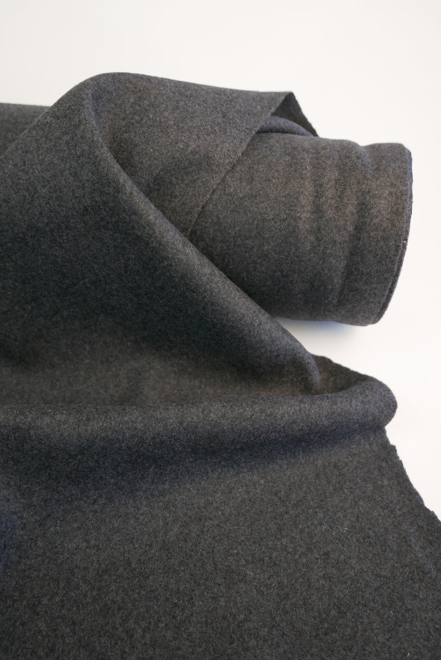 Wool Melton | Charcoal