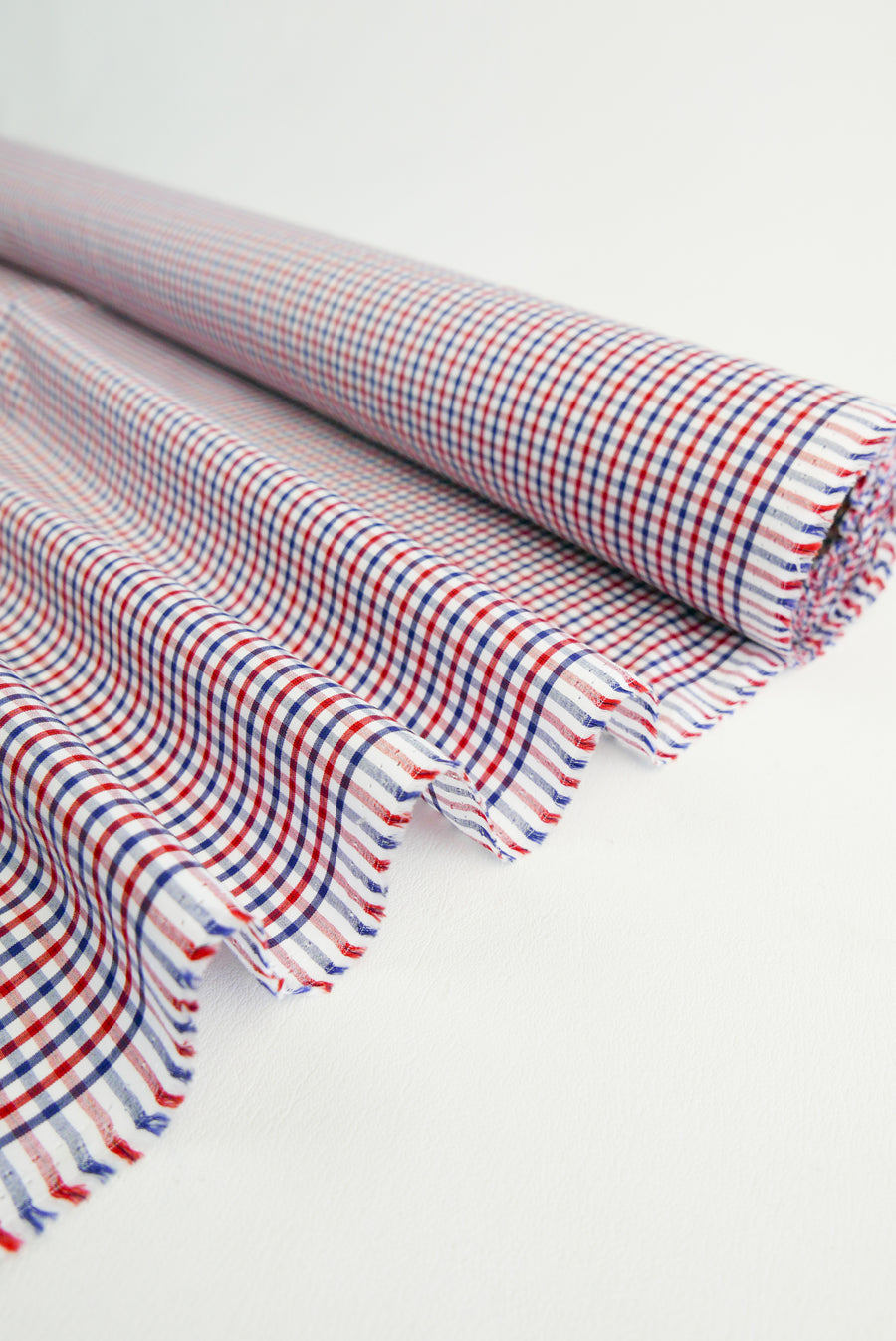 Ex-Designer | Italian Shirting - Primary Check